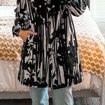 Tahari Patterned Trench Coat  Photo 0