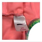 Xhilaration  Tropical One Piece Bathing Suit Neon Vacation Swim Suit size medium Photo 3