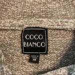 Coco Bianca Sweater size M excellent condition color gray with silver Size M Photo 8