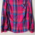 Arizona Jeans Arizona Shirt Womens Small Y2K Plaid Flannel Cotton Western Rodeo Country Cabin Photo 4