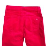 Rag and Bone  High Rise Skinny Pant in Fuschia Velvet, Size 25 Photo 7