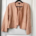 J.Crew  tweed textured two tone jacket‎ size large academia quiet Luxury Photo 1