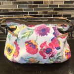 Croft & Barrow ‎ fabric bright flower floral purse Photo 1