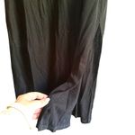 Joah Brown Strappy Slit Dress Ribbed Black M/L Photo 4