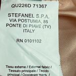 Stefanel Kimono Jacket Silk Linen Womens 12 Light Orange Tie Waist Long Sleeve Photo 4