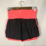 BRO Fitwear Neon Orange & Black Mesh Running Shorts S Photo 1