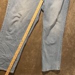 EXPRESS  Jeans Womens 16 Long Straight Ankle High Rise Stretch Light Wash Pants Photo 8