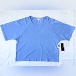 Beyond Yoga NWT Beach Day Oversized Tee - Washed Flower Blue - XS Photo 4