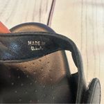 SAS Black Leather Suntimer Heeled Sandal Tripad Slingback Comfort Women Sz 9.5 Photo 10