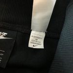 Nike  Womens Air Bike Shorts Ribbed Logo Black Size XS Photo 3