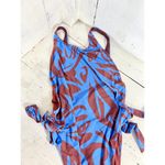 NWT VYB Swim Nala Open Side High Neck One Piece Swimsuit Hightide Women's Size M Blue Size M Photo 3