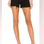 We The Free Free People Sofia Black Distressed Denim Shorts Size 28 Photo 0