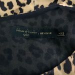 House of Harlow  x Revolve Delphine Dress XS Leopard Lined Mini Back Zip Photo 5