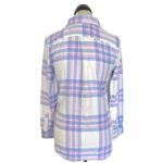Banana Republic Womens Button Down Shirt Plaid Sz XS South Western Rodeo Soft Photo 2