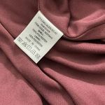 Forever 21  Mock Neck Burgundy Floral Party Mini Dress Size S Small Longsleeve #2 Photo 5