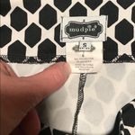 Mud Pie Black and white retro pants Photo 3