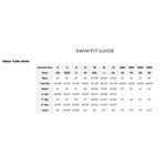 Trina Turk Marai Swimsuit Set One Shoulder Ruffle Pink Striped Padded US 10 NWT Photo 15