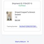 These Three Boutique  striped crop sweater  Photo 2