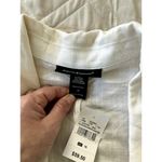 Ashley Stewart NWT Cream Linen Blazer, size 16 Photo 4