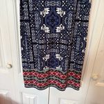 Westport ‎ Blue And Burgundy Dress Size 12 Photo 4