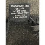 C.C. wide brim felt hat black with brown band Photo 6