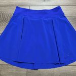 Nike Dri-Fit Club High Rise Golf Tennis Blue Pocket Skirt Skort Size XS Photo 2