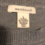 Westbound  sweater  top. 3/4 sleeve Photo 4