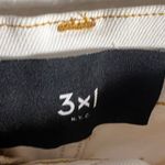 3x1 Anthropologie Joni White Stitched High Rise Straight Leg Jeans Size 26 Photo 10