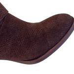 Isola EUC  Leather Lavoy Heeled Boots Brown Size 7 1/2 Photo 2