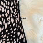 George Black & White dress asymmetric neckline size XL missing belt Photo 5