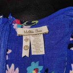 Matilda Jane  Womens Blue Floral Short Romper Medium‎ Photo 3