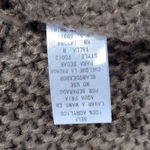 Cotton Bleu Mocha Cable Knit Cardigan Sweater Long Sleeve Open Front Pockets‎ M Brown Size M Photo 5