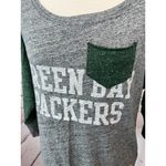 Nike  NFL Team Green Bay Packers Pullover Sweatshirt Medium long‎ sleeve Pocket Photo 1