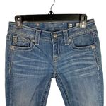 Miss Me New Jeans Womens Sz 26 Signature Skinny Denim Embroidered Cross Pockets Photo 3