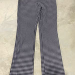 New York & company Black and White Houndstooth Pants large tall NWT Photo 0
