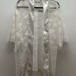 Victoria's Secret Victoria’s Secret Elegant White Lace Robe NO BELT ~ Preloved Photo 0