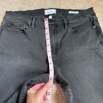 Frame  Le Skinny de Jeanne Faded Black Skinny Chewed Hems Jeans. Size 30 Photo 3