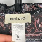 Mimi Chica Boho Paisley Knee Length Printed Dress Photo 5