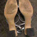 H&M Silver Block Heel Photo 1