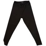 Moral Society Women 1X Pull Up Black Leggings Athleisure Activewear Sporty Relax Photo 0