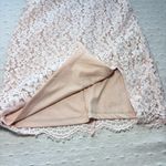 Lulus Sweet Blossom Blush Pink Lace Floral Dress Size 10 Photo 9