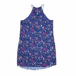 Everly Periwinkle Floral Sun Dress Size Small Photo 1
