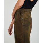 AG Adriano Goldschmied  Adel Trousers 27 NWT Barrel‎ Leg Pleated Cropped Utility Photo 1