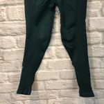 Lululemon  2/4 Forest Green Textured Ribbed HW Sculpt Knit Cropped Leggings Photo 5