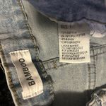 Bamboo  Blue Distressed Ankle Jeans Photo 1