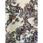 Lane Bryant  Long open front kimono Navy white floral one size Boho Chic Photo 3