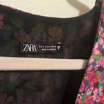ZARA  Multicolor Floral Print Mini Dress Photo 4
