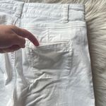 Marine layer Bridget White Wide Leg Crop Pants Photo 5