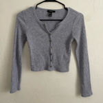 Forever 21  Cozy Knit Henley Long Sleeve Shirt Photo 0