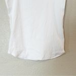 Madewell  Tank Top Womens (Re)generative Cotton Ribbed Cutaway White Size XXS NEW Photo 5